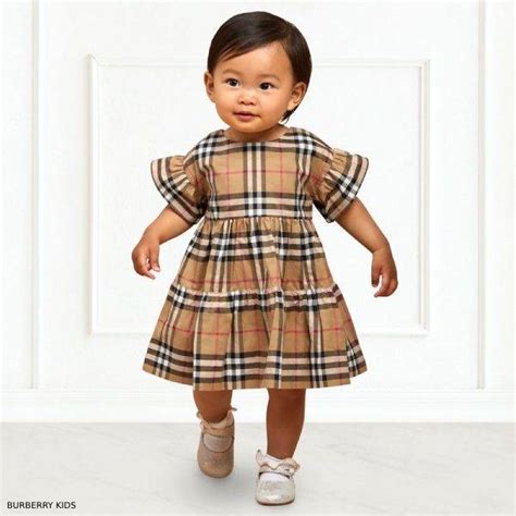 burberry baby girl dresses|burberry newborn baby girl.